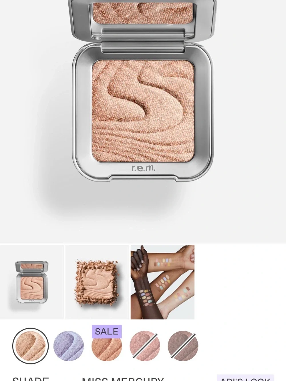 r.e.m. Beauty Bronzer & Highlighter -